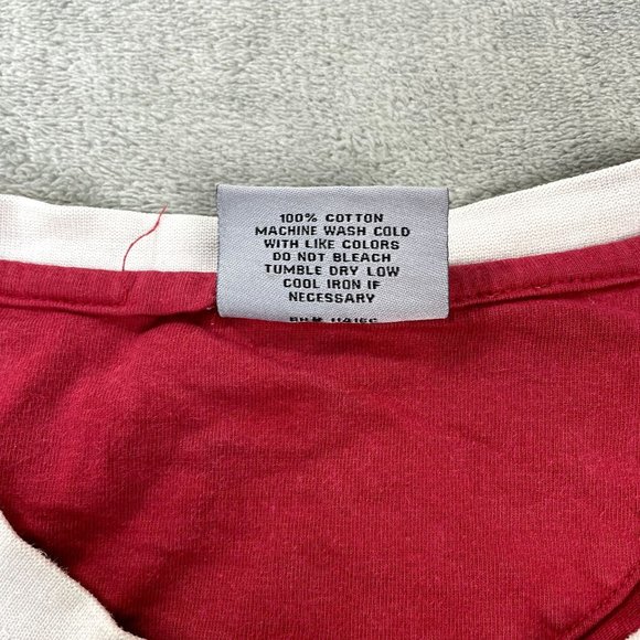 Colosseum Athletics CAROLINA Stitched Men's Casual Red Short Sleeve T-Shirt XXL - Picture 5 of 8